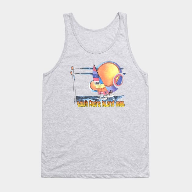 South padre Island Tank Top by retrorockit